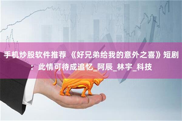 手机炒股软件推荐 《好兄弟给我的意外之喜》短剧：此情可待成追忆_阿辰_林宇_科技